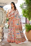 Shanti By Kashvi Bright Moss Foil Sarees Wholesalers In Delhi